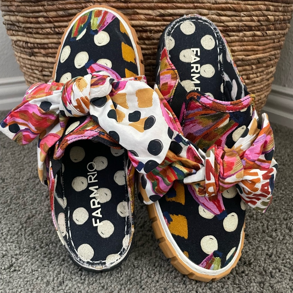 farm rio mule sneaker